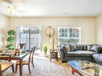 Bright living room